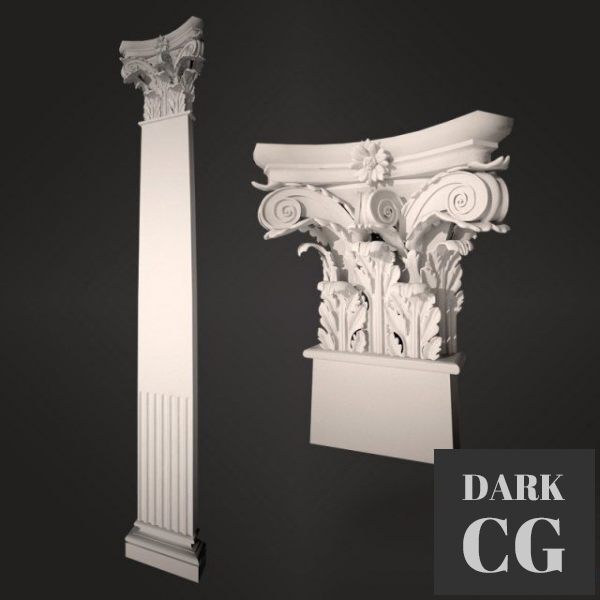 3D Model Pilaster