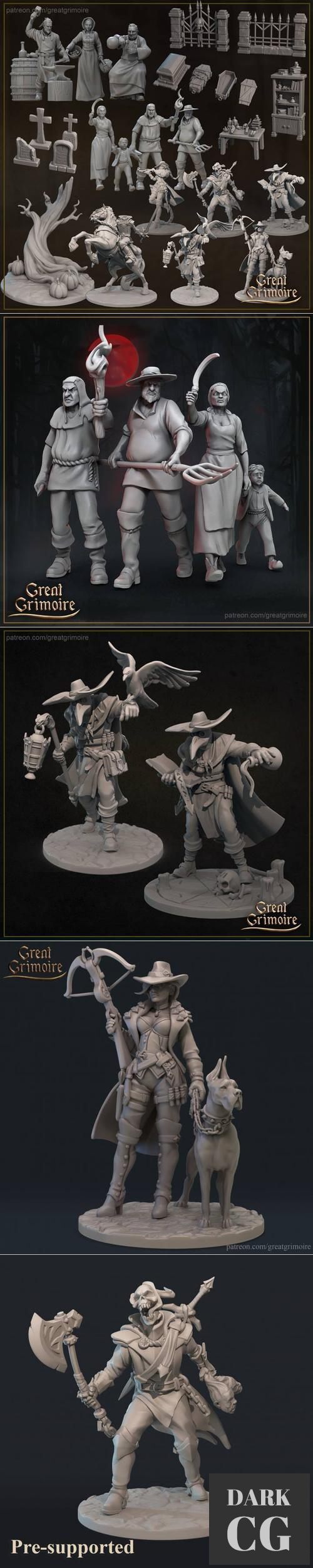 3D Model Great Grimoire Welcome pack 3D Print
