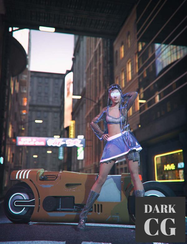 Daz3D, Poser: Cyber Motorbike