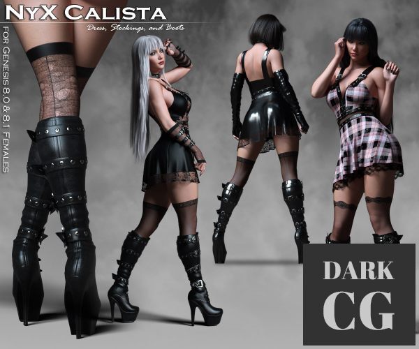 NyX Calista for Genesis 8 and 8 1 Females