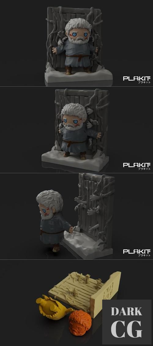PlaKit Game Of Thrones Hodor – 3D Print