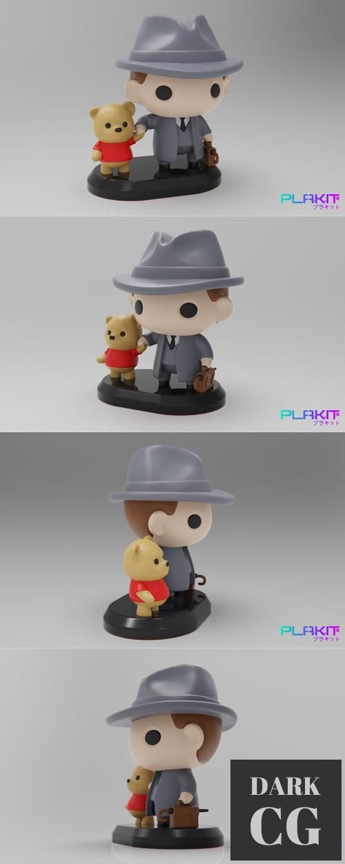 PlaKit Christopher Robin – 3D Print