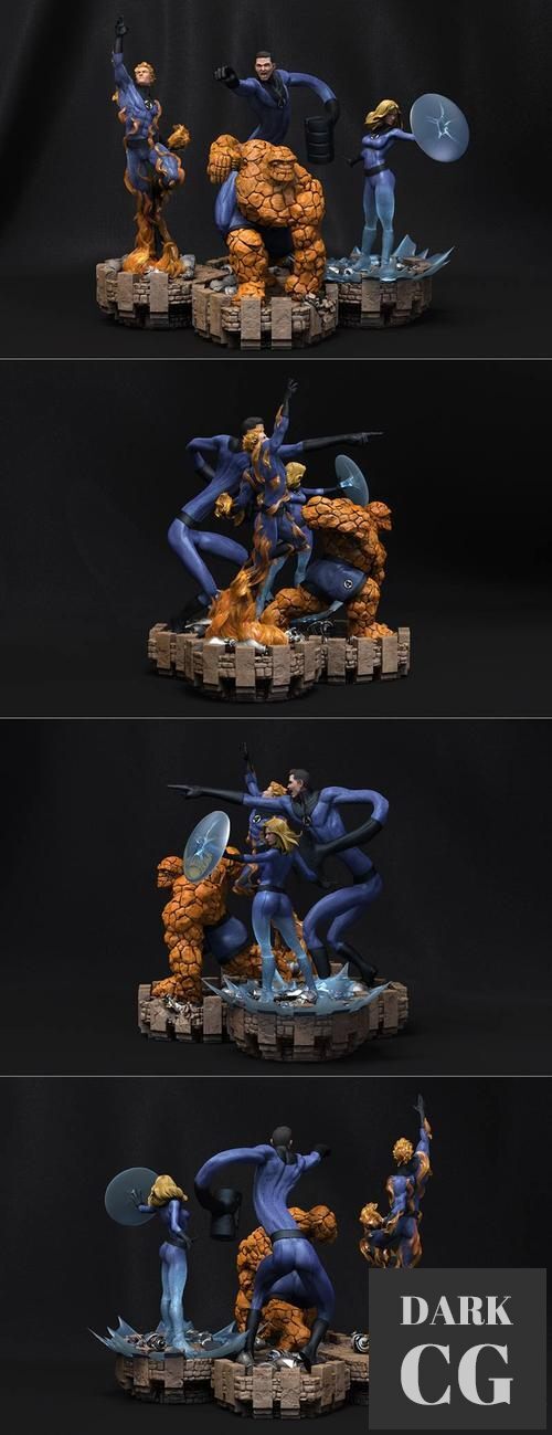 Fantastic 4 – 3D Print