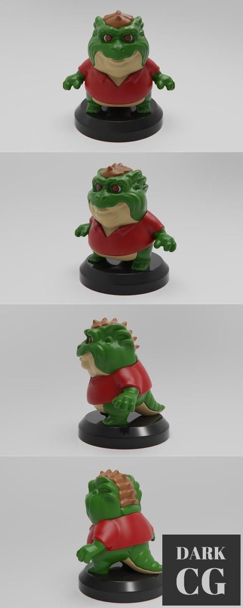 PlaKit Dinosaurs Earl Sinclair – 3D Print