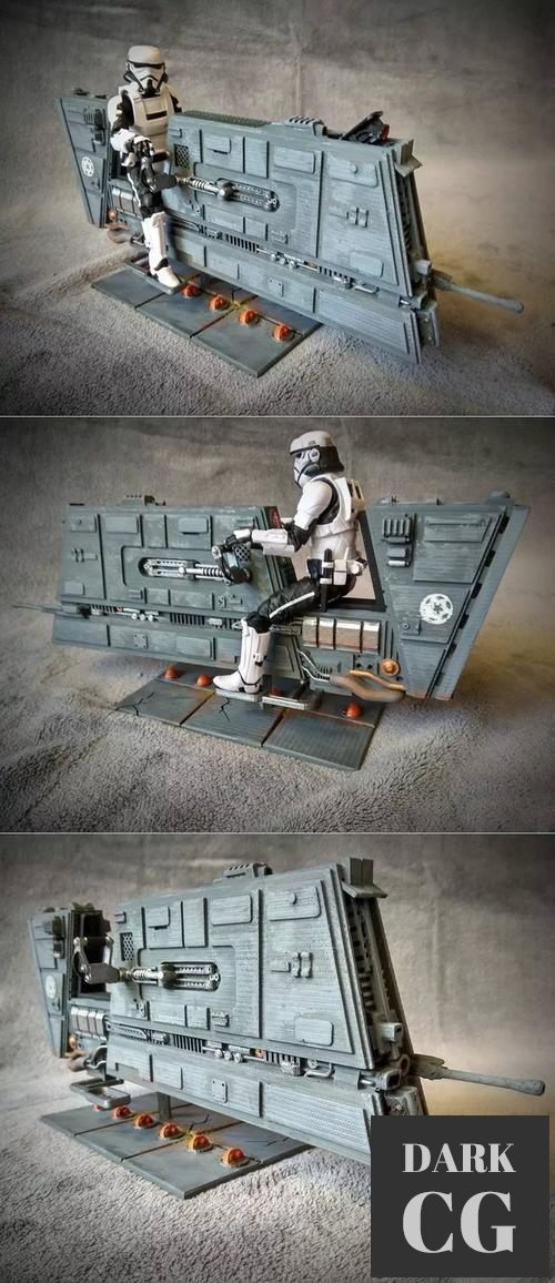 C-PH Patrol Speeder Bike 3,75/6/Legion (Solo Movie) – 3D Print