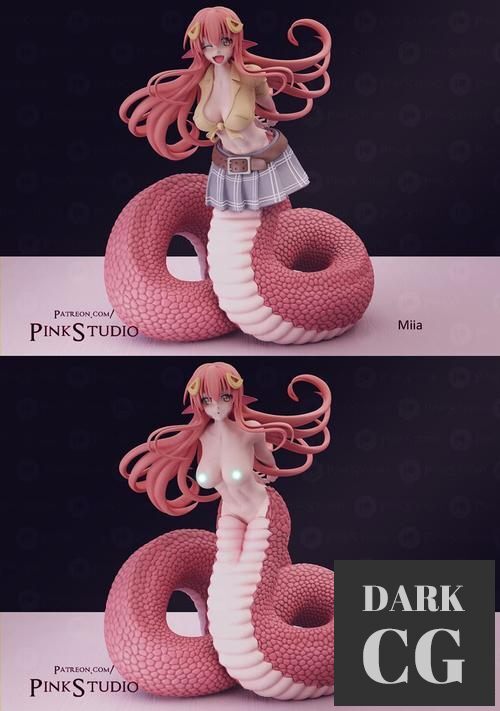 Monster Musume - Miia – 3D Print