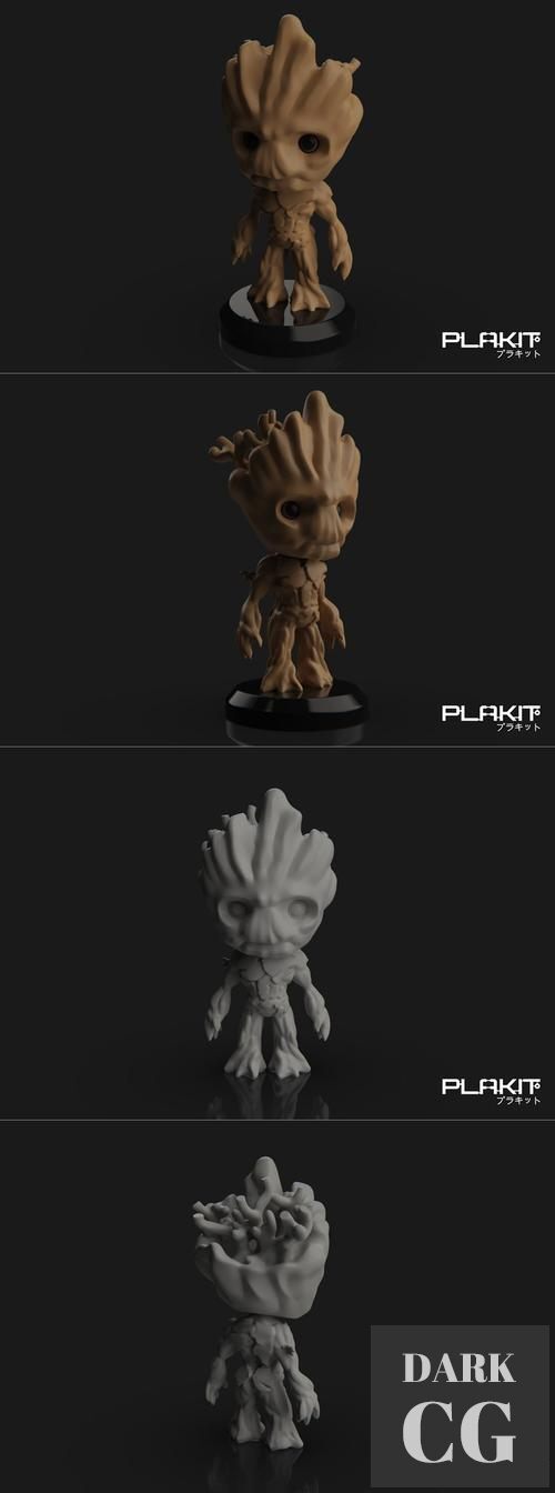 PlaKit GOTG Groot – 3D Print
