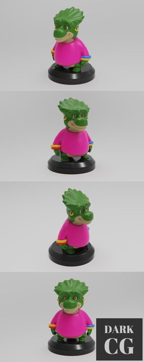 3D Model PlaKit Dinosaurs Charlene Sinclair 3D Print