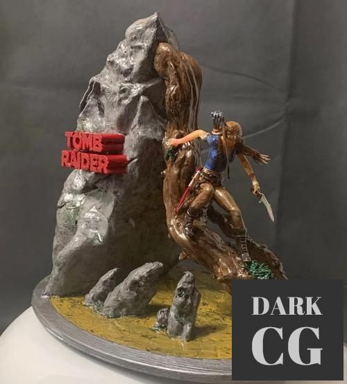 3D Model Tomb Raider Base 07 3D Print