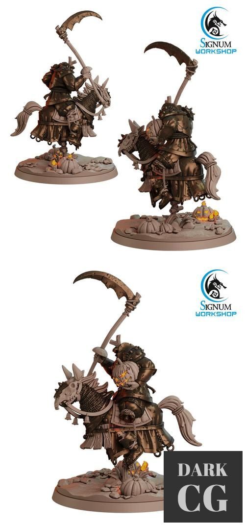 3D Model Headless scarecrow knight 3D Print