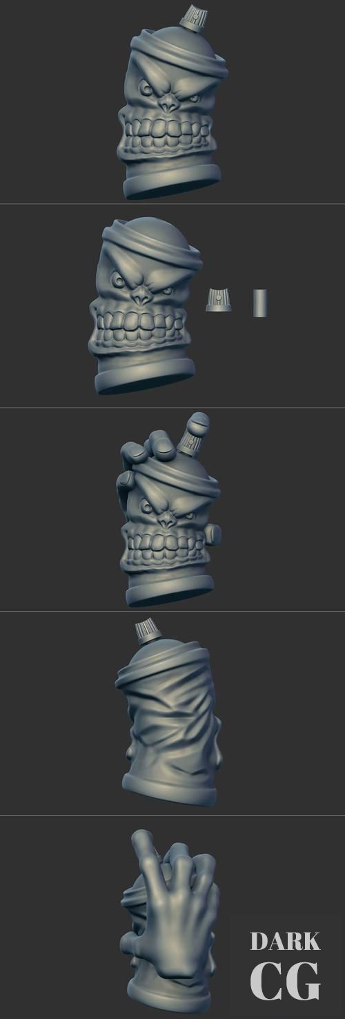 Spray Paint – 3D Print