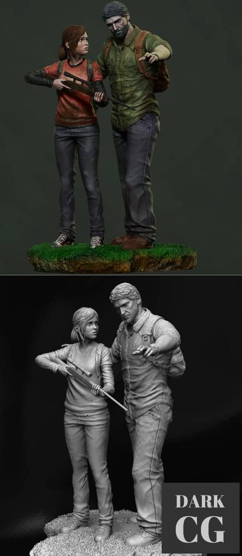 3D Model The Last of us Diorama 3D Print