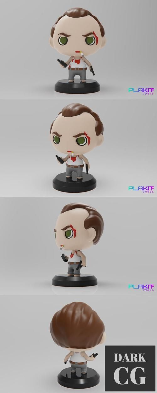 3D Model PlaKit Die Hard John McClane 3D Print