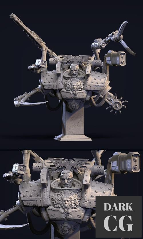 Manus Ferrus (Arachnidus) Bust – 3D Print