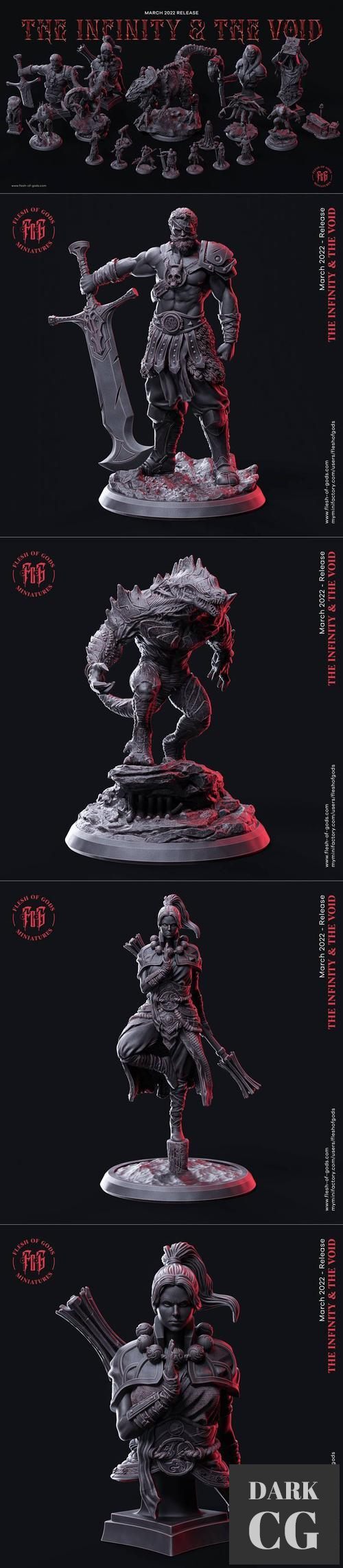 Flesh of Gods - The Infinity and The Void March 2022 – 3D Print