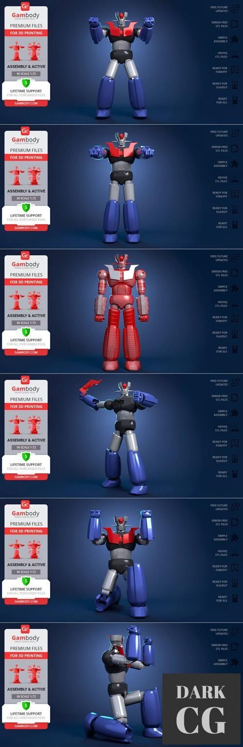 Mazinger Z – 3D Print