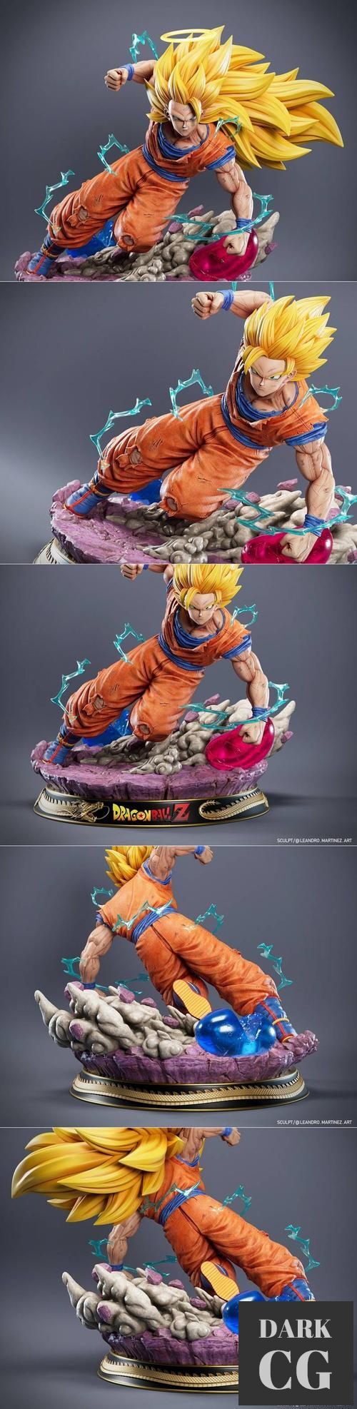 Goku SSJ3 – 3D Print