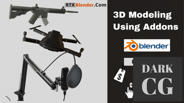 Blender 3D Modeling Using Addons