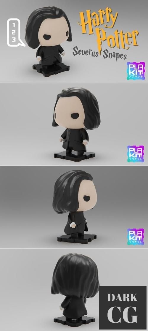 Harry Potter's Severus Snapes – 3D Print