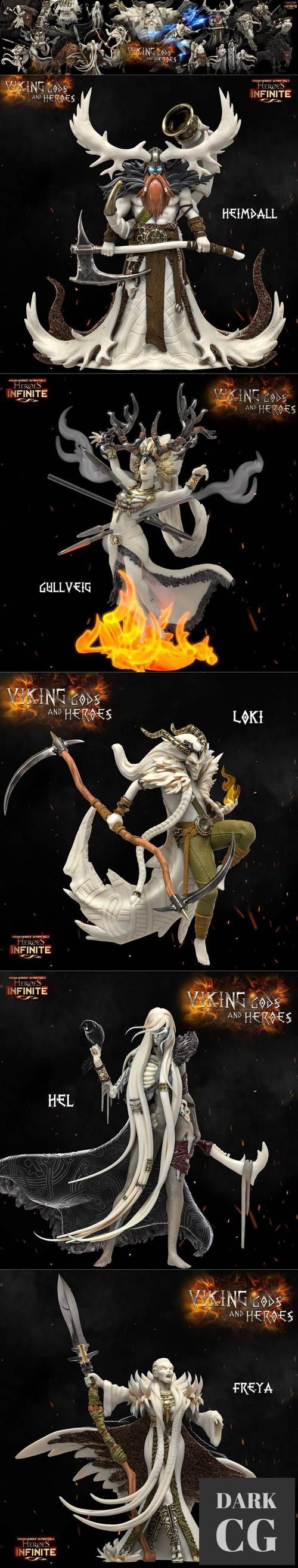 Heroes Infinite - Vikings Gods and Heroes – 3D Print