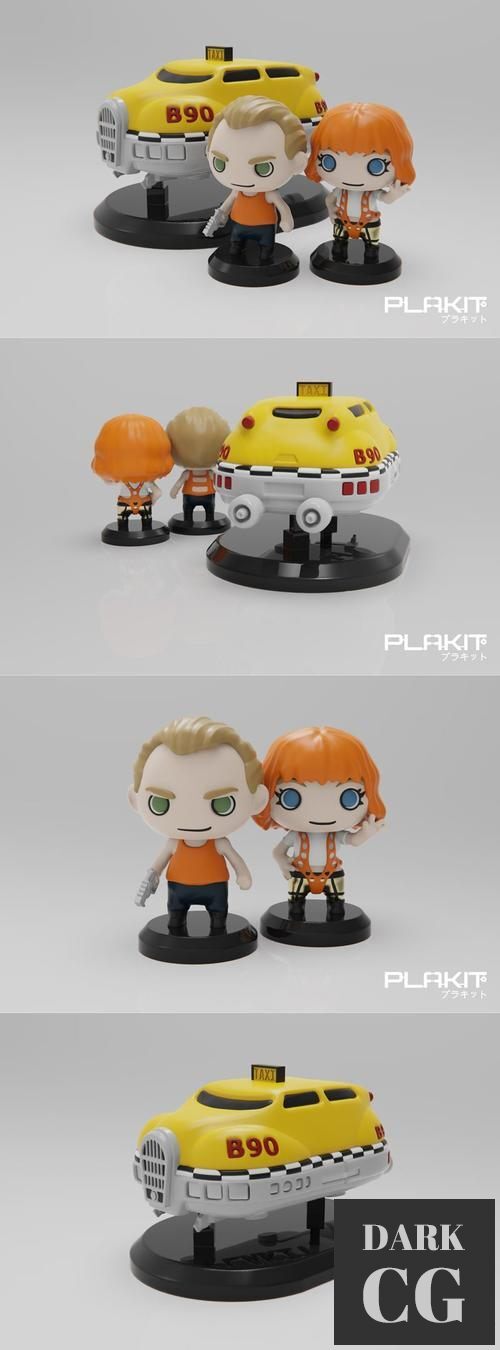 PlaKit 5th Element Leeloo – 3D Print