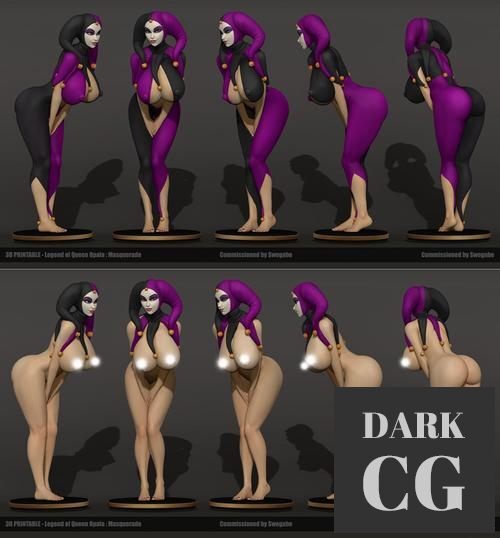 Masquerade and Masquerade Naked – 3D Print
