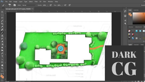 Photoshop for landscape design