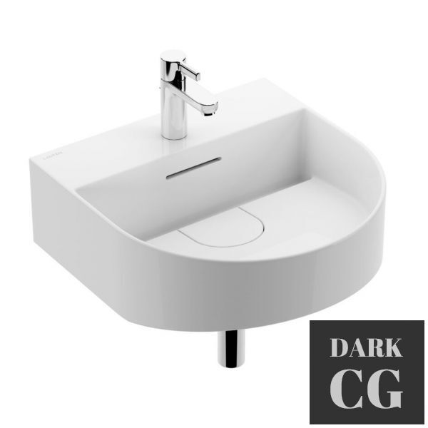 3D Model Sonar Small Washbasin 81634 by Laufen