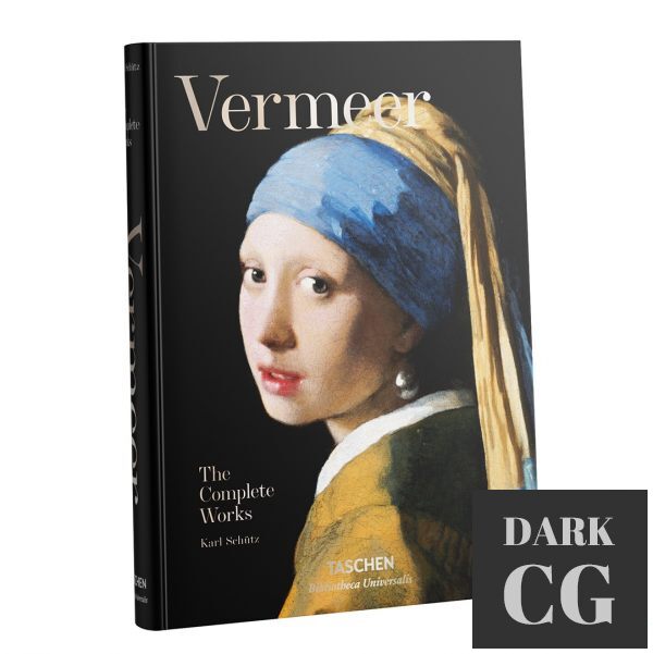 3D Model Vermeer Book by Taschen