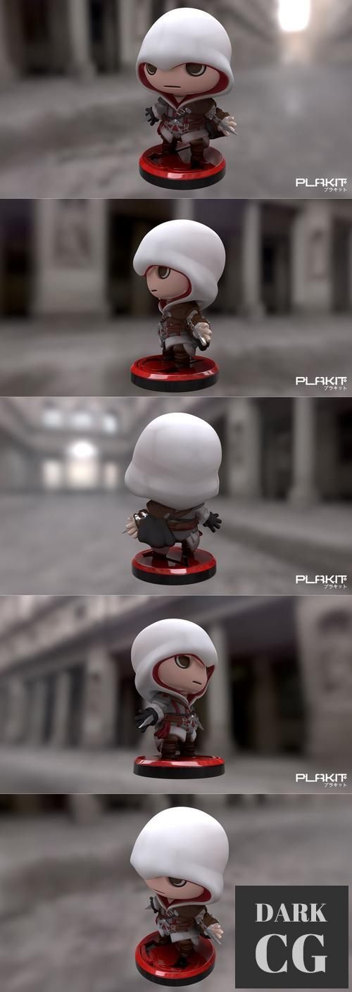 PlaKit AC Ezio Auditore – 3D Print