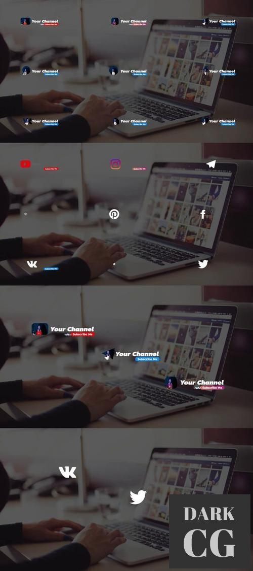 Stylish Social Media | After Effects 36979271