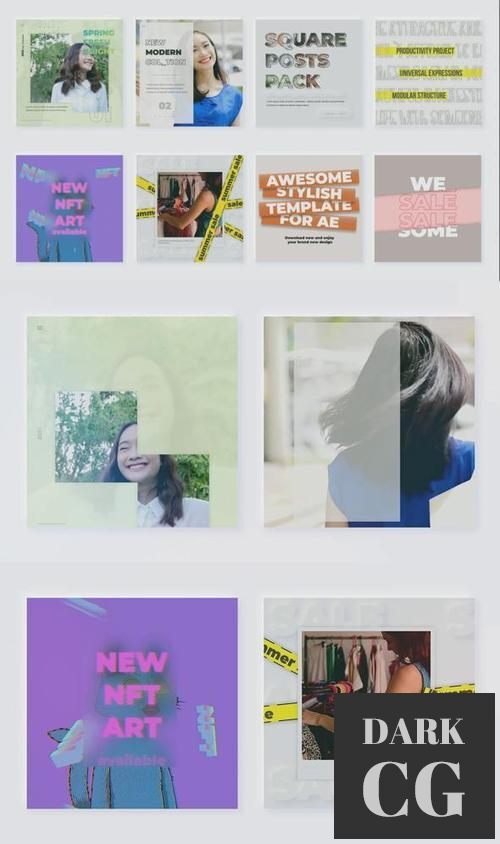 Social Media Posts Pack #3 36977186