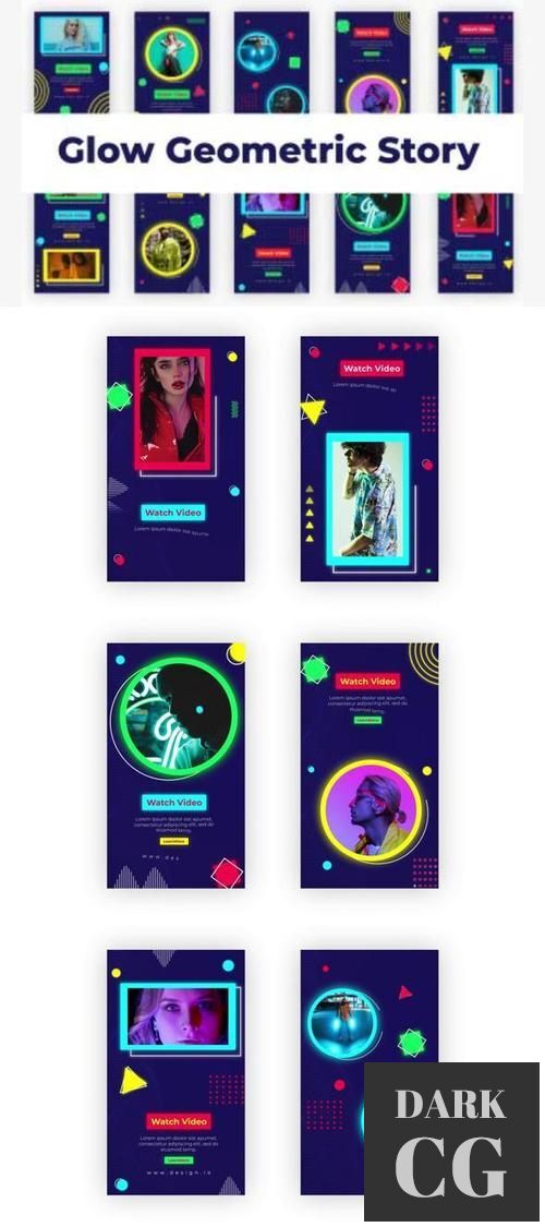 Glow Geometric Stories 36977080