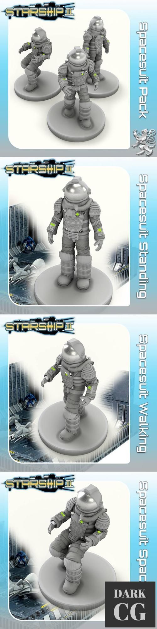 Spacesuit Pack – 3D Print