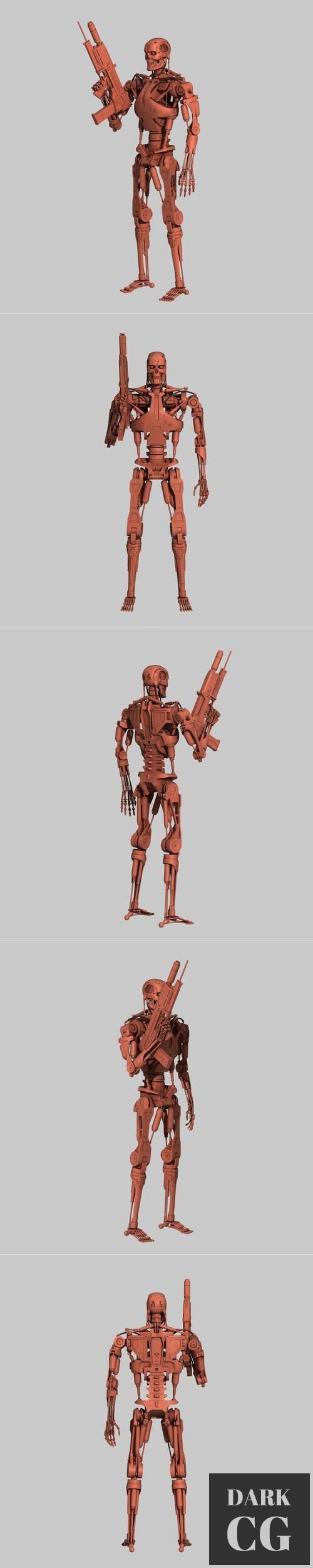 Terminator T-800 Endoskeleton – 3D Print