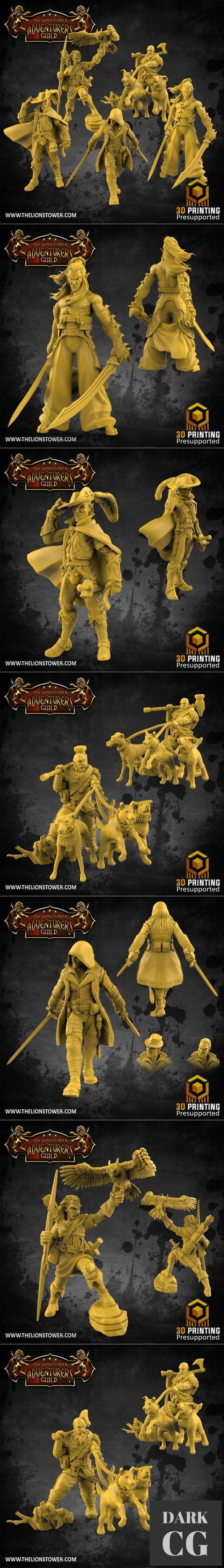 Enemies and Allies of Drizzle – 3D Print