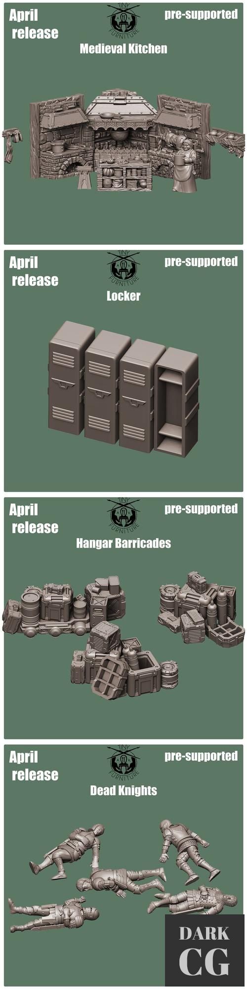 Tiny Furniture April 2022 – 3D Print