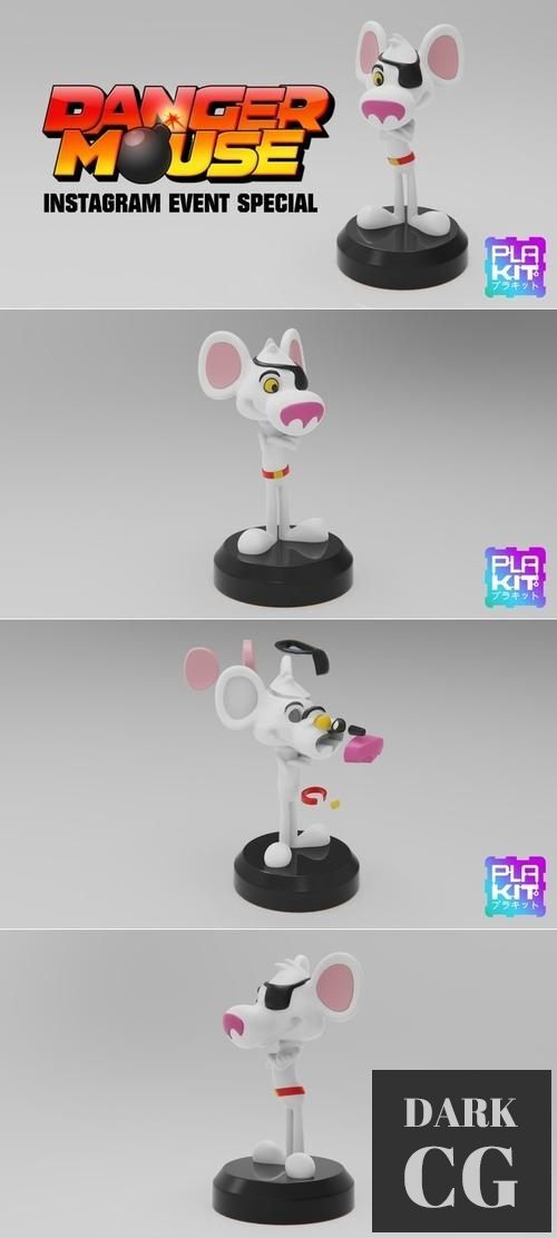 PlaKit Danger Mouse – 3D Print