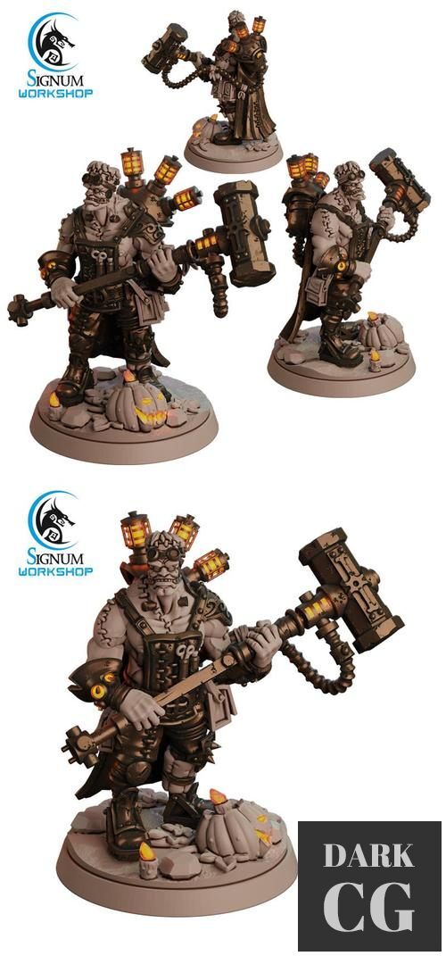 Mortville the Heavy Hammer – 3D Print
