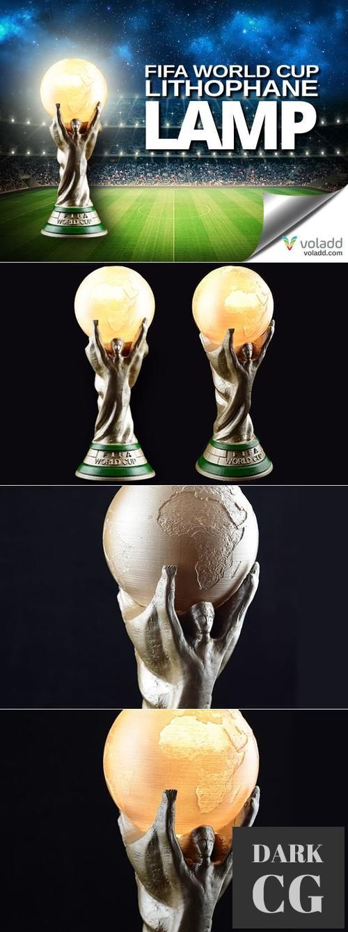 FIFA World Cup Lithophane Lamp – 3D Print