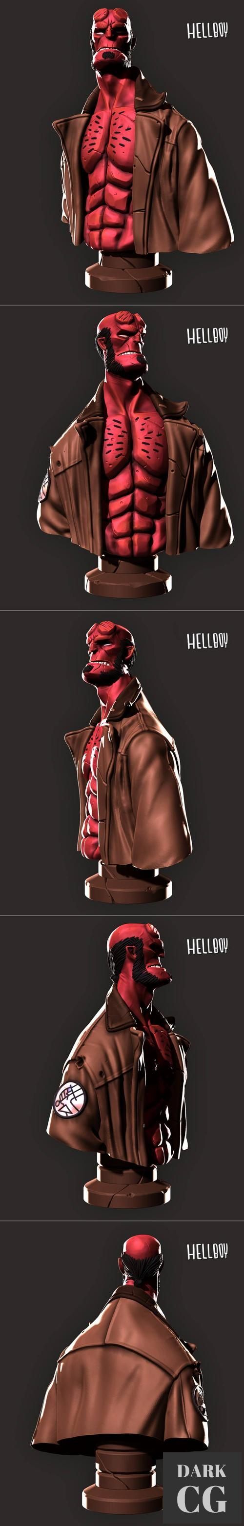 Hellboy Bust – 3D Print