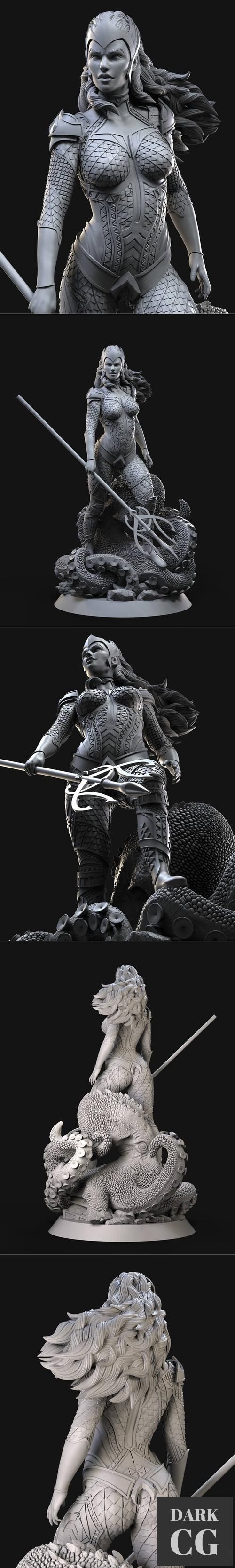 Queen Mera – 3D Print