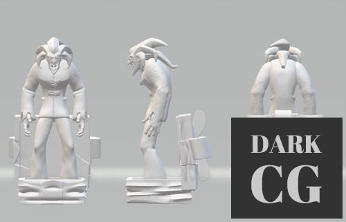 Joker 90s Cartoon – 3D Print