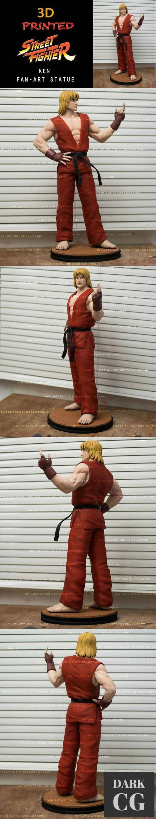 Ken Street Fighter – 3D Print