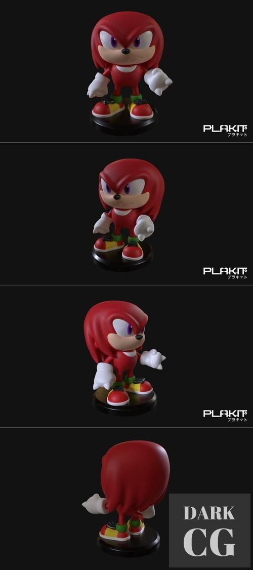 PlaKit Sonic Knuckles – 3D Print