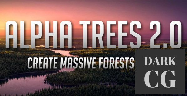 Blender Market Alpha Trees Render Massive Forests Fast v2 1 3