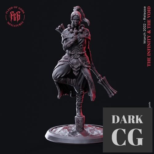 Thalia, Human Monk – 3D Print