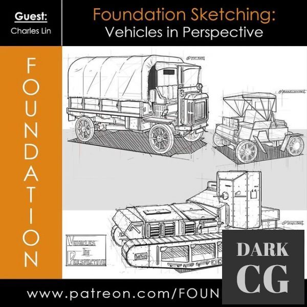 Foundation Patreon Foundation Sketching Vehicles in Perspective