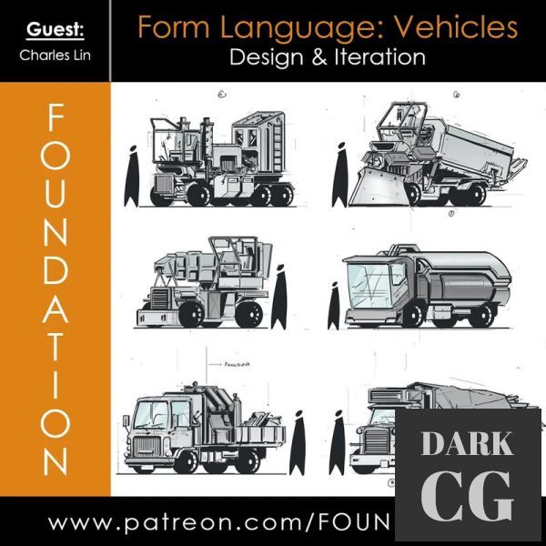 Foundation Patreon Form Language Vehicle Design and Iteration with Charles Lin