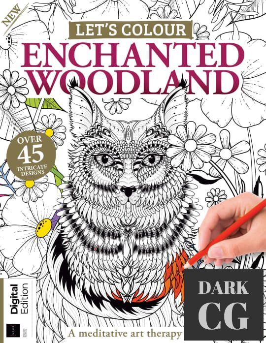 Let's Colour – Enchanted Woodland, Second Edition 2022 (PDF)